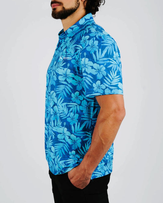 Floral Surf Golf Polo