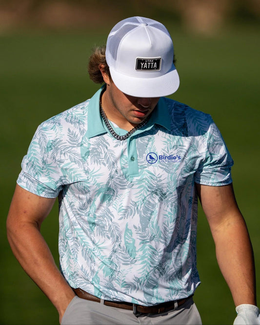 Palm Fringe Golf Polo