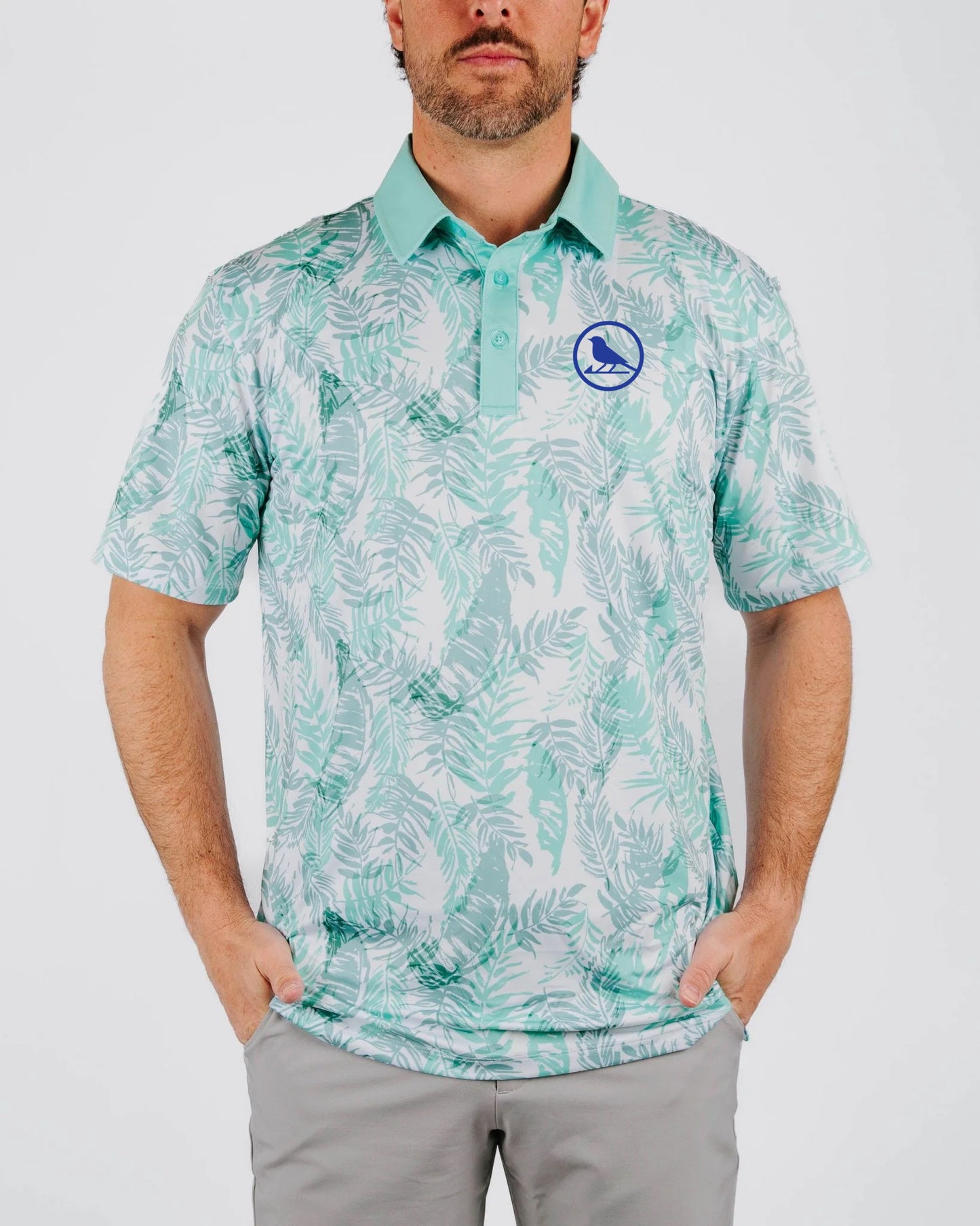 Palm Fringe Golf Polo
