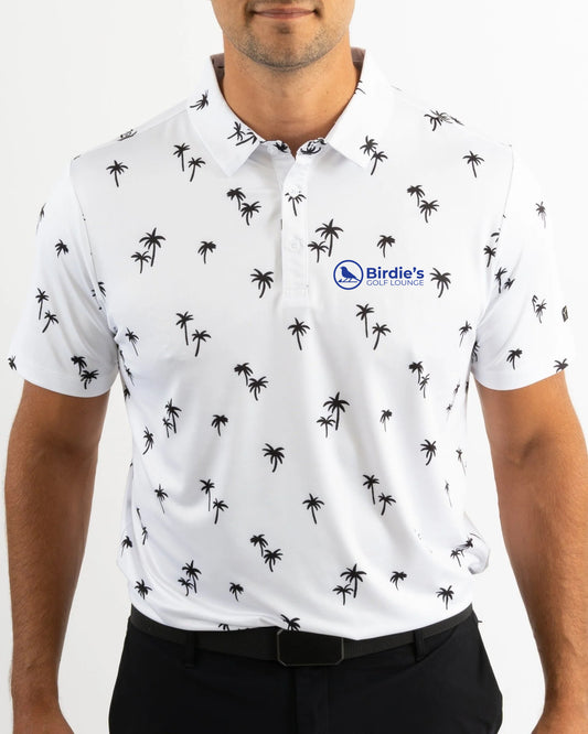Palm Noir Golf Polo