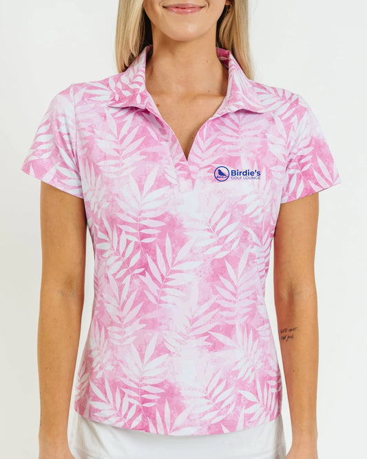 Rosé Fairway Women's Golf Polo