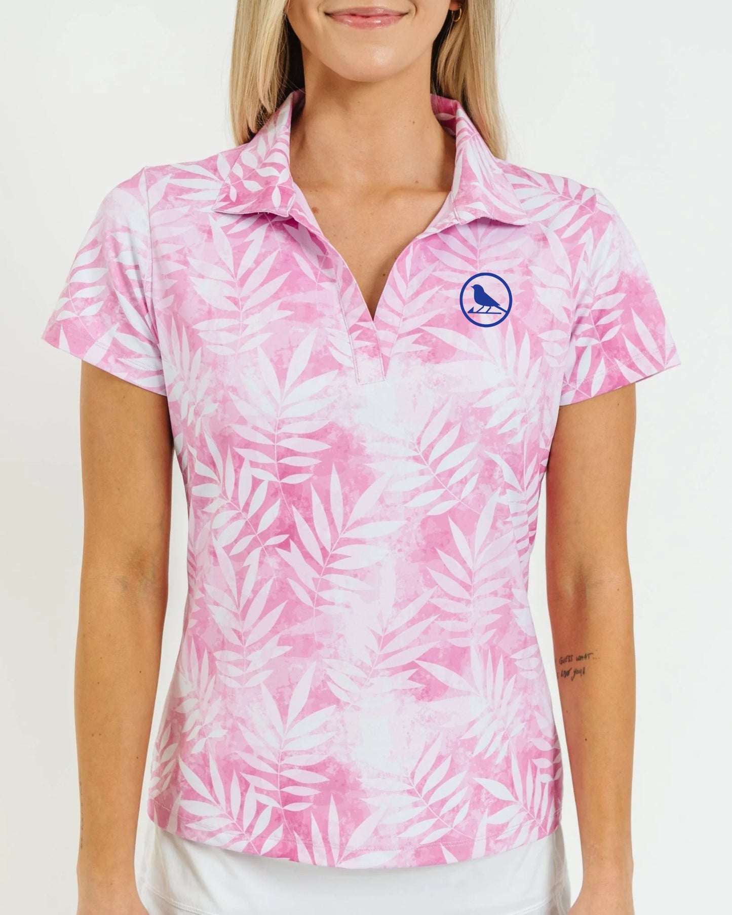 Rosé Fairway Women's Golf Polo