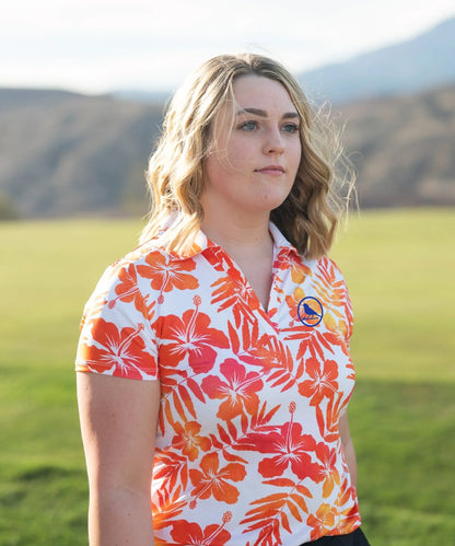 Aloha Sunrise Women's Golf Polo