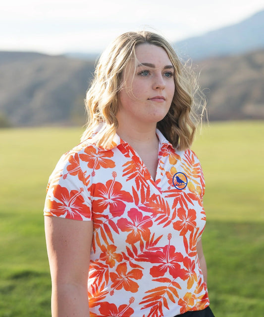 Aloha Sunrise Women's Golf Polo