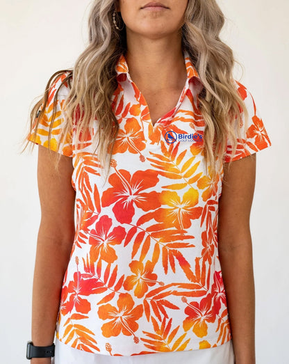 Aloha Sunrise Women's Golf Polo