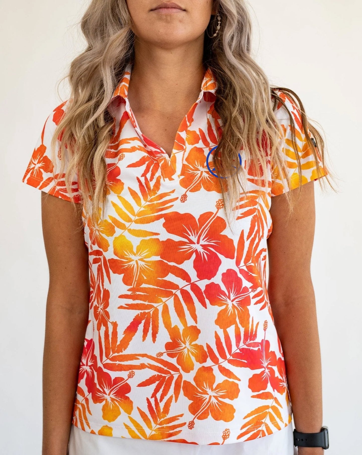 Aloha Sunrise Women's Golf Polo