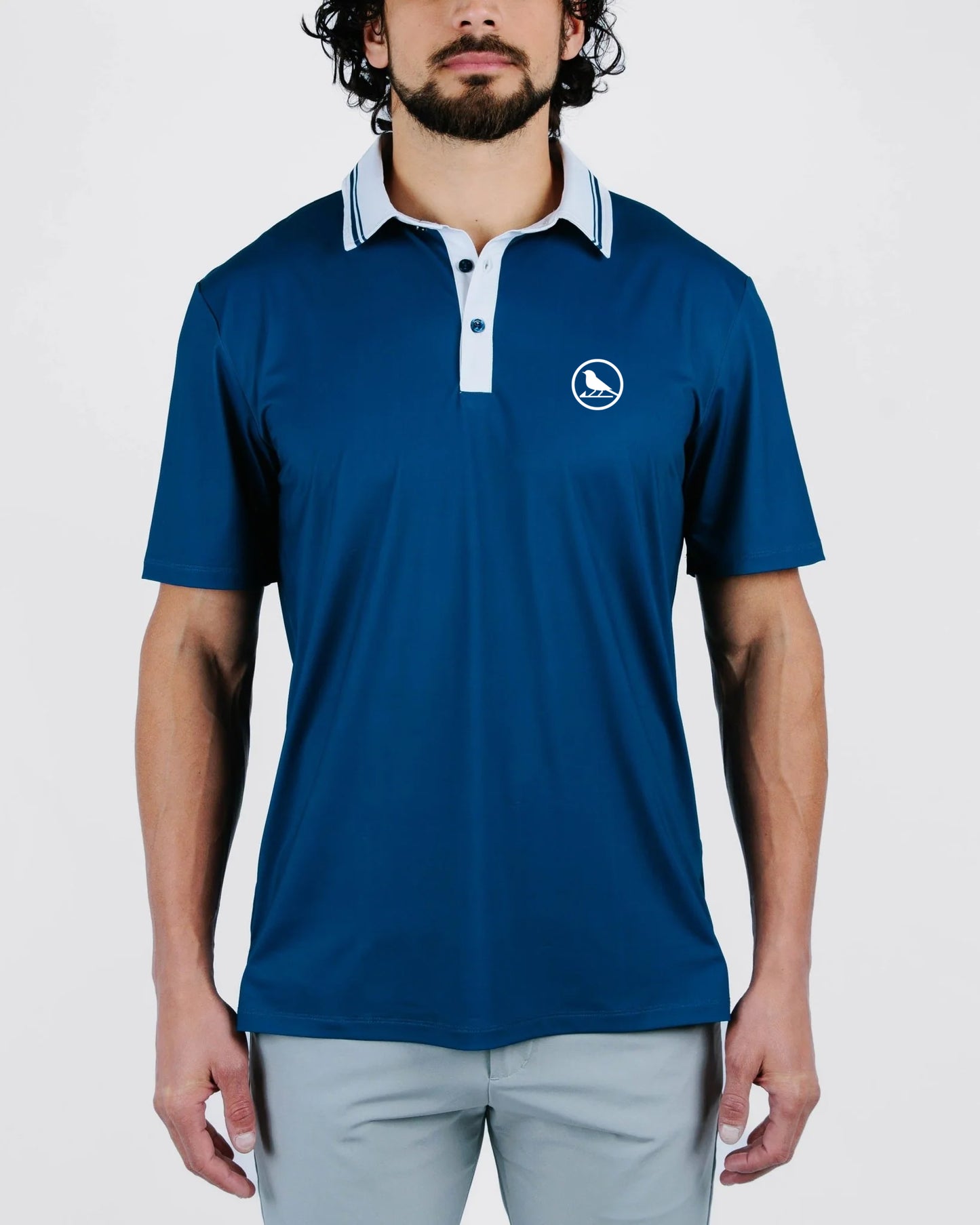 Belmont Blue Golf Polo