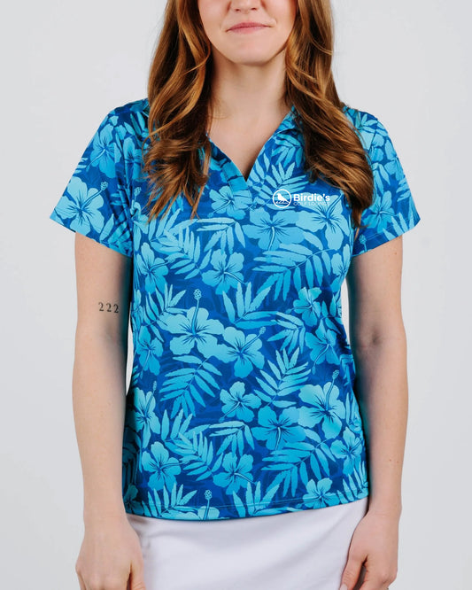 Floral Surf Golf Women's Polo