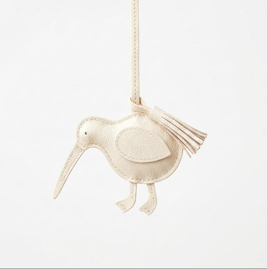 The KIWI Amulet – Leather Bag Charm