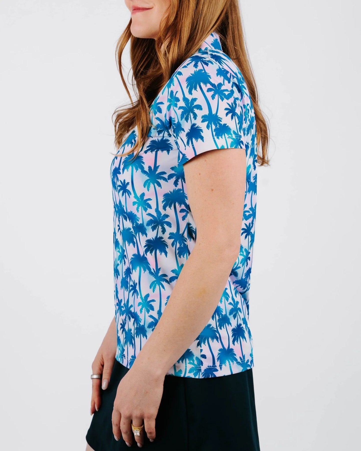 Lit Sunset Women's Golf Polo