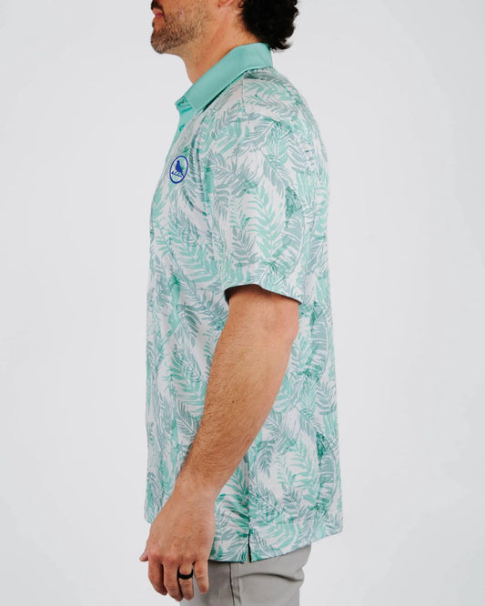 Palm Fringe Golf Polo