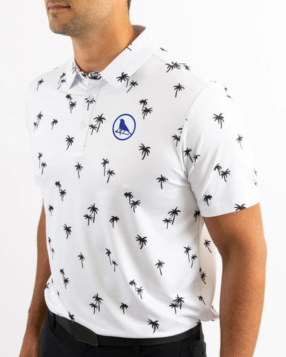 Palm Noir Golf Polo