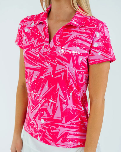 POW Women's Golf Polo