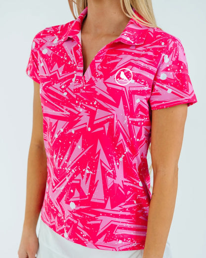 POW Women's Golf Polo