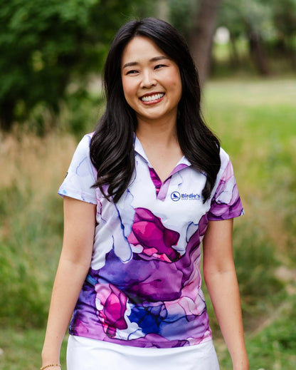 Purplicious Women's Golf Polo