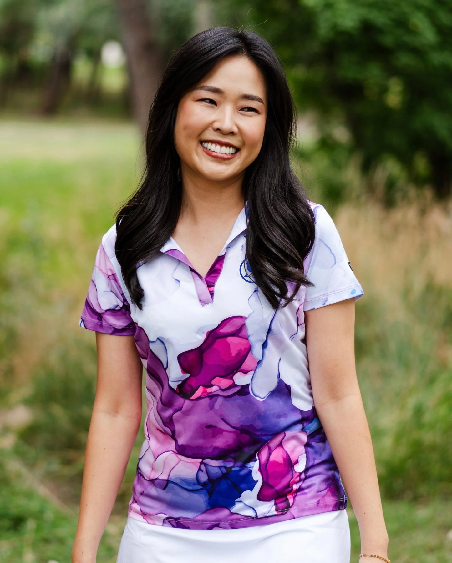 Purplicious Women's Golf Polo