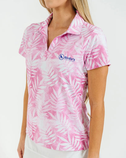 Rosé Fairway Women's Golf Polo