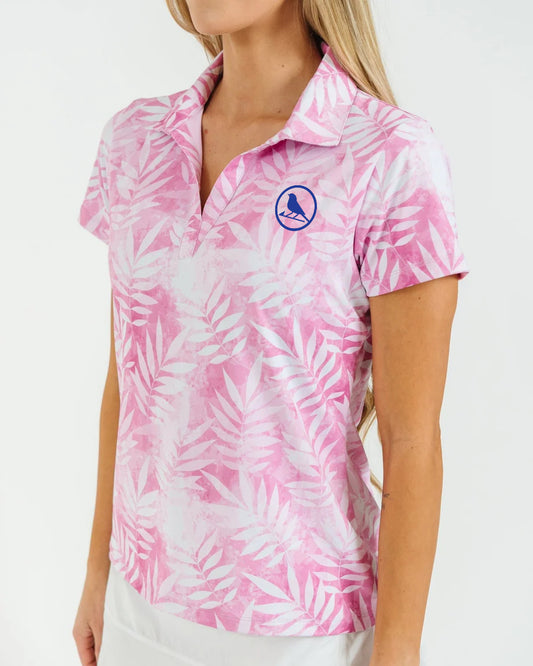 Rosé Fairway Women's Golf Polo