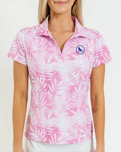 Rosé Fairway Women's Golf Polo