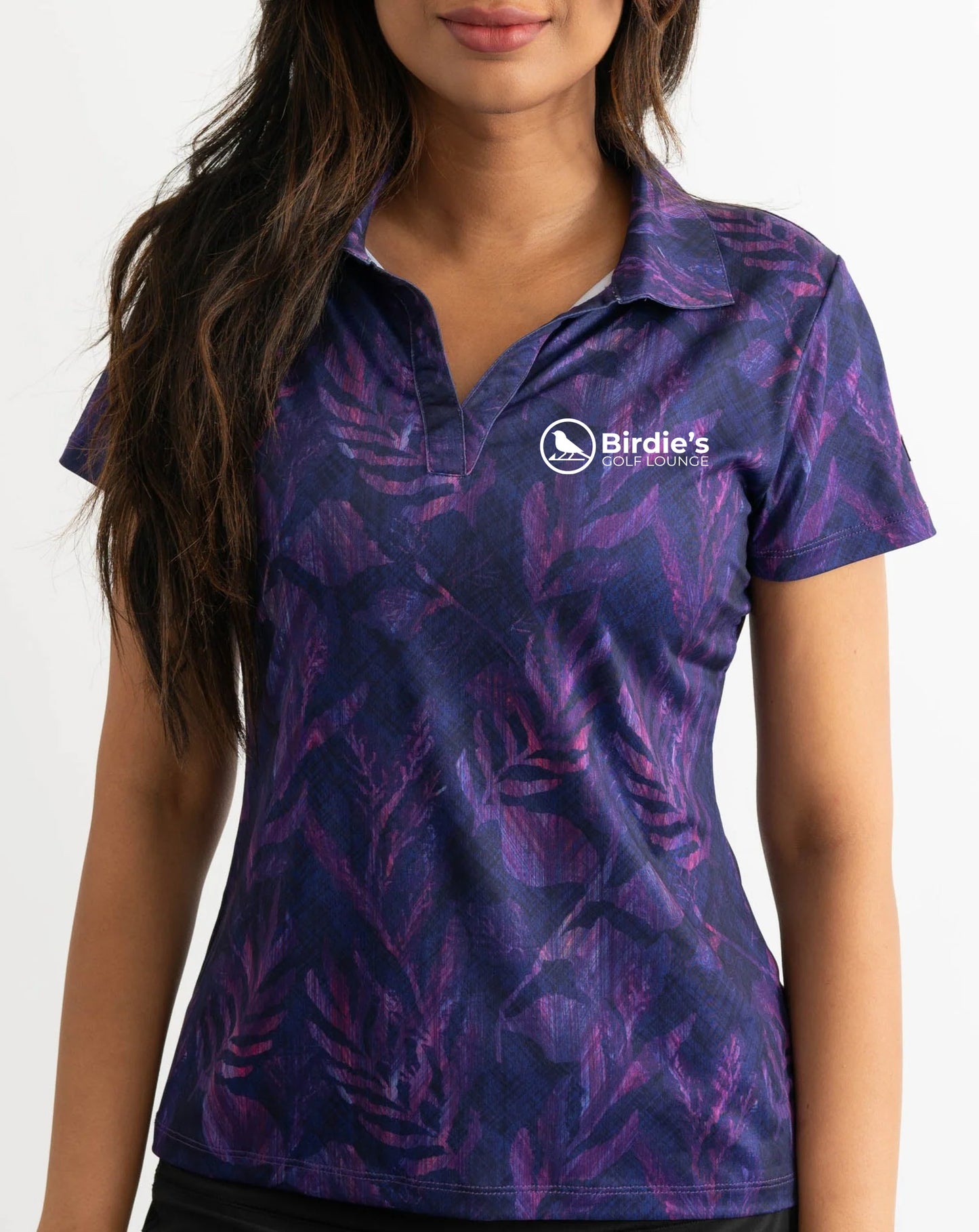 Violet Vogue Women's Golf Polo