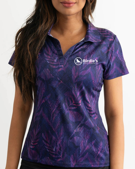 Violet Vogue Women's Golf Polo